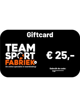 TEAMSPORTFABRIEK GIFTCARD €25,00